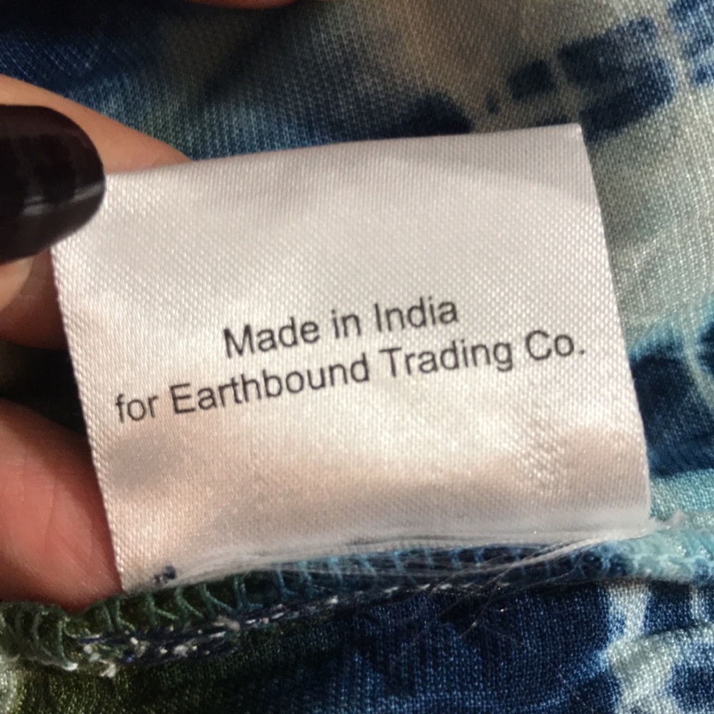 🐬EarthBound Tied Dye Wide Leg pants - Picture 10 of 14